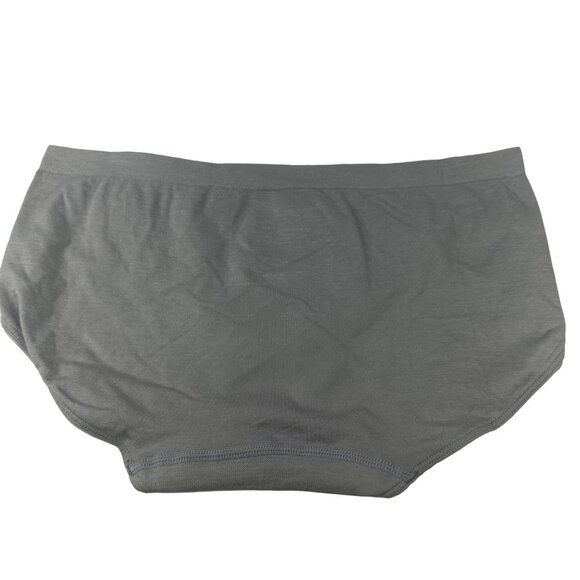 Jockey Women's Size 7 Large Panty Brief Hipster Gray New With Tags - Picture 2 of 9